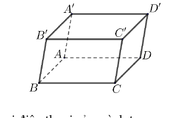 Hình hộp ABCD.A'B'C'D'