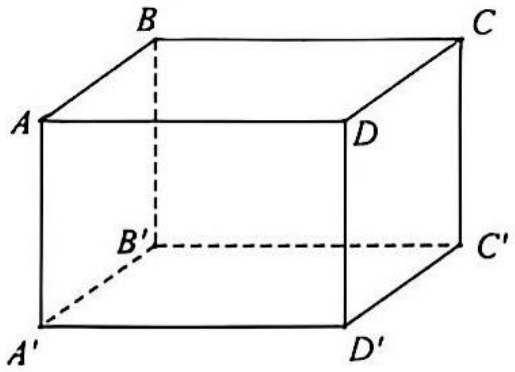 Hình hộp chữ nhật ABCD.A'B'C'D'