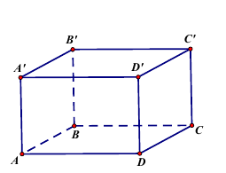 Hình hộp chữ nhật ABCD.A phẩy B phẩy C phẩy D phẩy