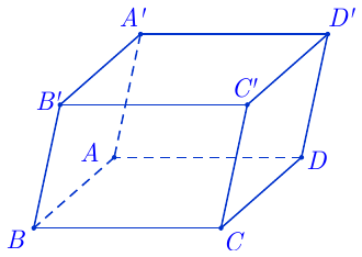 Hình hộp ABCD.A'B'C'D'